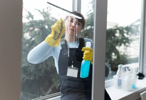 Nettoyage de vitres intérieures et extérieures à Lumes
